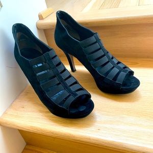 Paul Green “Cher” Suede Strappy Heels